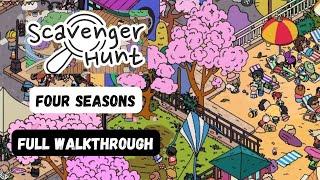 Scavenger Hunt Gameplay |  Four Seasons Walkthrough 