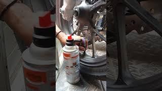 tutorial cara isi gas  archele nitrogen ke ban motor