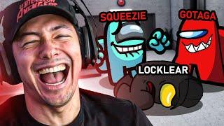 J'AI COMPLÈTEMENT RUINÉ LA PARTIE !!  (Among us ft. streamers fr)