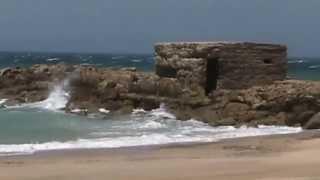 Barbate (Cádiz) Playa de Cañillos o del Botero, y entorno