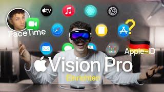 Apple Vision Pro: Testen, Einrichten  & mit Mac verbinden! (Deutsch/German)