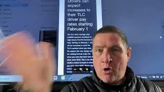 Uber New York Drivers can expect increases to their TLC driver pay Feb. 1. Keep fighting