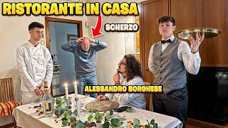 PAPÀ HO COSTRUITO un RISTORANTE in CASA con ALESSANDRO BORGHESE *SCHERZO ASSURDO*