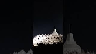 PENAMPAKAN BOROBUDUR DI MALAM HARI #tniad #tni #borobudur #viral @Serbu19