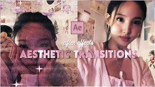 aesthetic transition ideas | After Effects