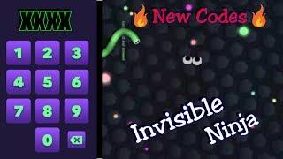 New 10 Codes Slither.io Work and Invisible Ninja