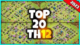 New Exclusive TH12 BASE WAR/TROPHY Base Link 2023 (Top20) Clash of Clans - Town Hall 12 Trophy Base