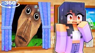 APHMAU vs OBUNGA in the WINDOW - Minecraft 360°