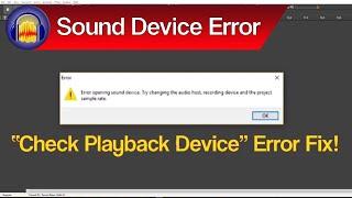 error opening sound device audacity New 2020