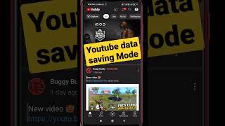 youtube data saving Mode Enable | #shorts #youtubeshorts