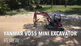 Yanmar VO55 Mini Excavator Review