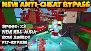 how hack and BYPASS the NEW ANTI-CHEAT in roblox bedwars! x3 speed, new kill aura, new Fly. pastebin