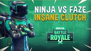 Ninja vs FaZe Game 2 Insane Clutch! - Fortnite Tournament Gameplay