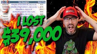 I LOST $39,000 Selling Comics