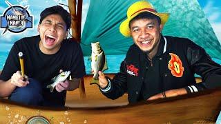 DEK IPUN MEMANCING IKAN DENGAN PUKAT HARIMAU !! - RENTAL MANCING