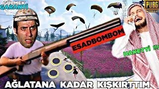 ESADA BÜYÜK KIŞKIRTMA  ( GÜLMEKTEN ORUCUNUZ BOZULABİLİR )  PUBG MOBİLE KOMİK MONTAJ