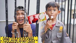 ALI JADI POLISI  TANGKEP PENCURI ES KRIM | Ali vlog