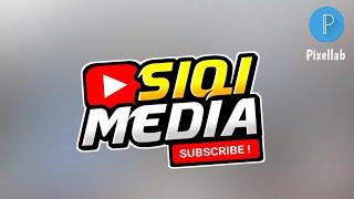 cara membuat logo di pixellab terbaru 2023 | logo channel youtube