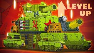 T-46 LEVEL UP 2 - Cartoons about tanks