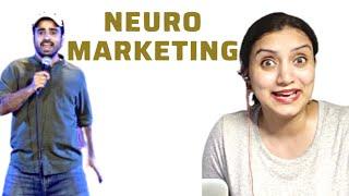 Reaction | NEURO MARKETING | Gaurav Kapoor | Stand Up Comedy | Crowd Work | Praveshika Katoch