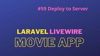 Laravel Livewire Tutorial Create Movie Website #59 Deploy Project to Live Server | Shared Hosting
