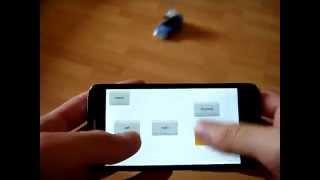 Arduino Bluetooth RC car controlled from Android phone with RoboRemo app