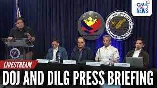 LIVE: DOJ and DILG Press Briefing (Jan. 13, 2025) | GMA Integrated News - Replay