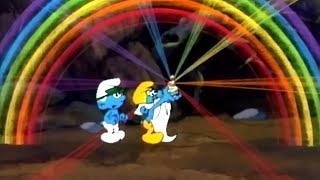 A magia do arco-íris do vovô smurf • Os Smurfs