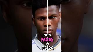 Face comparison FC 24 vs FIFA 23.    #fifa #fifagaming #football #eafc #fifa23 #eafc24