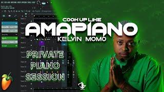 How To Make Soulful Amapiano In Fl Studio 2023 | Kelvin Momo Cook Up