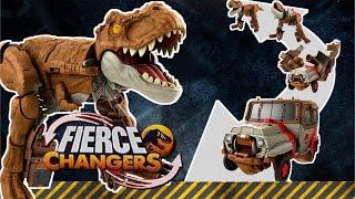 Nueva T. Rex de Jurassic World de Mattel | Chase 'N Roar T. Rex Fierce Changers