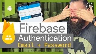 FIREBASE Authentication Android  LOGIN SCREEN Android Studio (con Email y Contraseña) [2020]