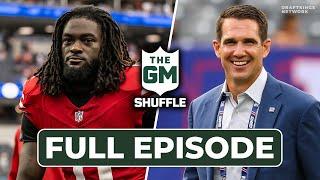 Lombardi Talks Aiyuk Trade Request, Barkley's Eagles Deal + Red & Blue Chip Linebackers | GM Shuffle