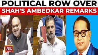 BJP Accuses Congress Of Misrepresenting Amit Shah's Speech On Ambedkar | India Today News