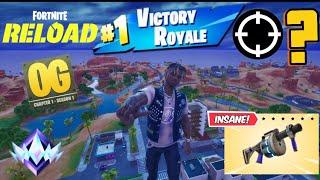 OG Fortnite Reload Gameplay with Rare Juice World Skin| Controller Gameplay