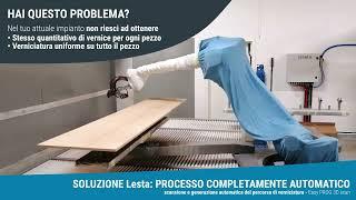 #Scanner "vede" i #pezzi ed il #robot li #vernicia in #automatico - Lesta Easy PROG 3D scan