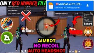 Free Fire Auto Headshot Config File Macro Aimbot + No Recoil Regedit ‼️ Antiban VIP Script 