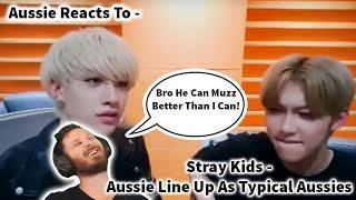 Aussie Reacts To - stray kids aussie line being your typical aussies