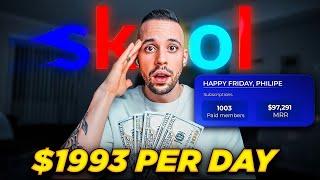 How To Make $1993/Day On Skool | Make Money Online From Home