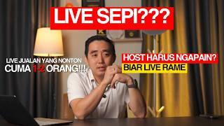 CARA LIVE BIAR RAME! HOST LIVE HARUS TAU INI!