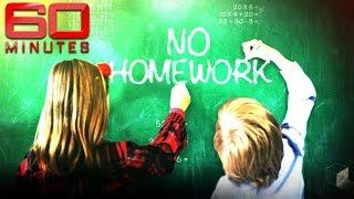 The parents banning their kids from doing homework | 60 Minutes Australia