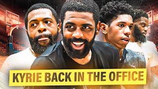 Kyrie Irving Back In The Office With The Guys Already 