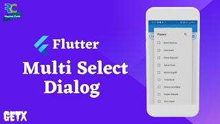 Multi Select Dialog in Flutter using GetX || Flutter || GetX