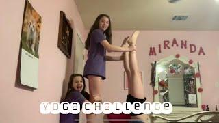 Yoga challenge with friends!!