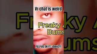 bro vr chat players scare me  #vrchat #vr #vtuber #oculusquest2 #vrchattrolling #trolling