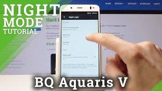 How to Enable Night Mode in BQ Aquaris V - Night Mode Settings