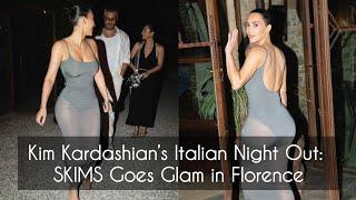 Kim Kardashian’s Italian Night Out