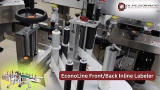 EconoLine Front/Back Inline Labeler