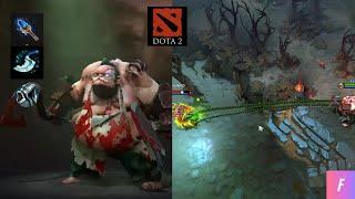 DOTA 2 Amateur. Roaming/Support Pudge. [NO COMMENTARY]