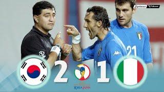 South Korea 2 x 1 Italy ● 2002 World Cup Extended Goals & Highlights HD